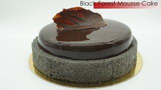 Black Forest Mousse Cake / Муссовый Торт Черный лес