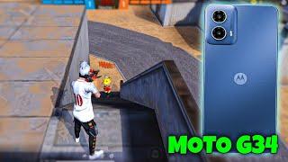 Moto G34 5G Gaming Test After 30 Days  Moto G34 5G Free Fire Gameplay Test