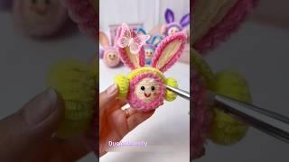 DIY pipe cleaner cute rabbit music #handmade #diy #gift #diyprojects  #diycrafts #rabbit #cute