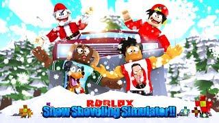 ROBLOX - SNOW SHOVEL SIMULATOR, GETTING THE BEST SNOW PLOW!!!