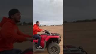 ATV fun with my family