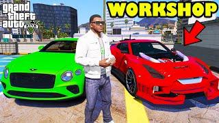 Franklin Bring Legendary Edition GTR And Ultra Luxury Rare Cars In His Workshop GTA 5