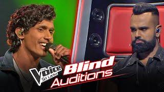 Nipun Vishwaka | Baddata Sanda Wage (බැද්දට සඳ වගේ) |  Blind Auditions | The Voice Sri Lanka