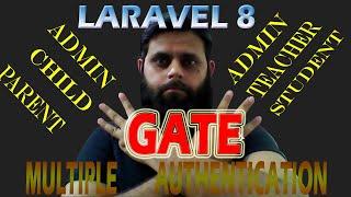 how to use multiple Authentication in Laravel 8 using Gates 2021|Multi auth Laravel 8| Sabri Zone