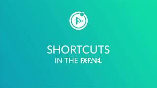 FX Panel – Shortcuts