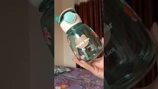 Cute Water bottle from meesho #meeshofinds #explore #meeshohaul #haulvideo