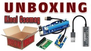 UNBOXING - Kínai csomagok