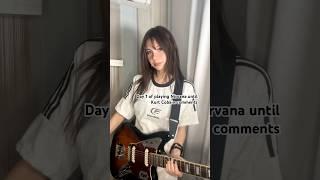 Wish me luck  Nirvana - Smells Like Teen Spirit #guitar
