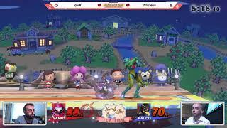 SV2 - quiK (Samus) Vs. NG | Deus (Falco) - Quarter-Final - Smash 4 Low tiers