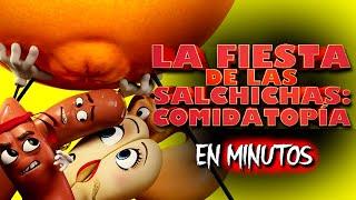 LA FIESTA DE LAS SALCHICHAS 2: COMIDATOPÍA (2024) RESUMEN EN MINUTOS