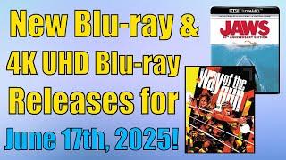New Blu-ray & 4K UHD Blu-ray Releases for June 17th, 2025!