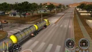 18 wheels of steel Extreme Trucker 2 Roadtrain in Australian ( Canal LL )