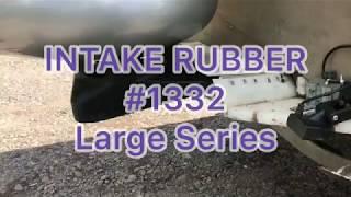 Что будет с интейком, если просто ходить на максимальной скорости | Intake Rubber #1332 LARGE SERIES