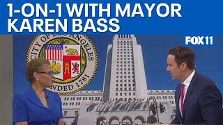 Mayor Bass addresses ICE raids, protests, city's response  | FOX 11 LA