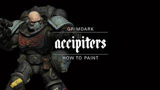 How To Paint: Grimdark Accipiters Space Marine