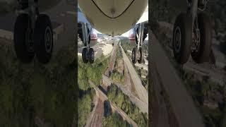 Most Beautiful Landing in Seattle International Airport
