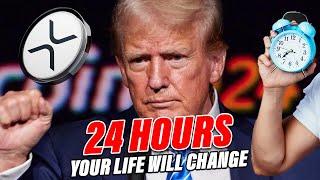 Ripple XRP News -  TRUMP'S SECRET CRYPTO MEETING IN 24 HOURS! XRP TO $100?!