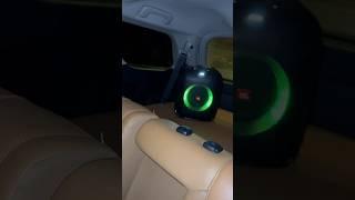 JBL Partybox encore essential in the car️‍️‍