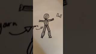 ^_^yarn doll #yarn #doll