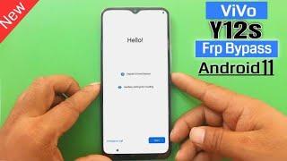 Vivo Y12s Android 11 Frp Unlock / Bypass Google Account Lock || Fail To Create Screen Lock 2021