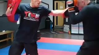 Kickboxing Pad Work Drills for Speed and Power with David Breed