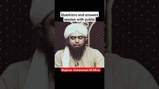 Questions and answers session with public by Engineer Muhammad Ali Mirza #engneer