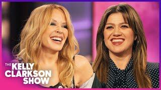 Kylie Minogue & Kelly Clarkson Love Young Fans 'Discovering' Early Hits