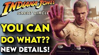 Indiana Jones - NEW Gameplay Reveals COOL Details For Indiana Jones And The Great Circle!