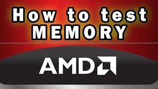 How to test memory on AMD Graphics cards using TSERVER