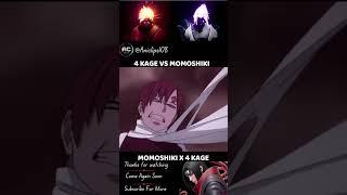 MOMOSHIKI VS 4 KAGE  | Ani Clips #aniclips #shorts #naruto  #animeshorts