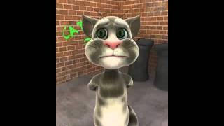 My mom with talking tom LOL