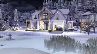  Christmas House  | The Sims 4 | Stop Motion Build | No CC