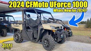 What's new for 2024? The 2024 CFMoto UForce 1000 4x4 UTV +  Detailed Walk Around