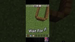 Easy CobblestoneFarm In MinecraftPE || #minecraft #gamingwithharshad #shorts #viralshorts