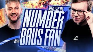 REKKLES IS THE BIGGEST BAUS FAN | Los Ratones Scrims vs EINS