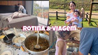 VLOG | ROTINA DONA DE CASA | 04 DIAS COMIGO | VLOG DE VIAGEM COM A FAMÍLIA NA ROÇA