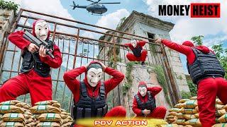 PARKOUR VS MONEY HEIST! 2 | BAD GUYS : ESCAPE Impossible, POLICE Tighten Their Grip | Epic POV