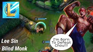 LEE SIN WILD RIFT GAMEPLAY | LEAGUE OF LEGENDS: WILD RIFT REGIONAL OPEN BETA