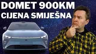 Domet preko 900km, a cijena smiješna - Chery Exeed Sterra ES električni sedan ima puno potencijala!