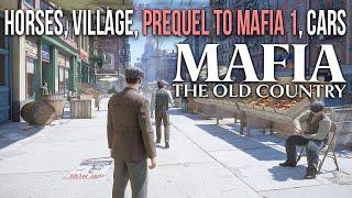 MAFIA: The Old Country- HORSE RIDING, KNIFE DUELS, and MORE VINTAGE CARS. Gameplay Details Mafia 4