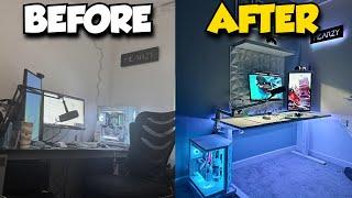 I Transformed My Setup Into My DREAM Gaming Setup!