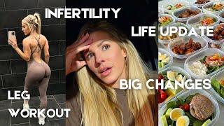 Day In My Life as a CEO *productive* - Infertility, BIG Changes, Life Update