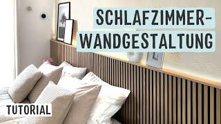 Anleitung: Schlafzimmer-Wandgestaltung mit Paneelen und Farbe | WAGNER W 690 FLEXiO