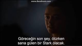 Game Of Thrones 6x10 Arya Stark Walder Frey'i öldürüyor. -Türkçe altyazılı