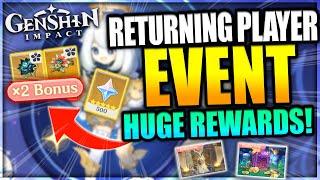 RETURNING PLAYER EVENT - Stellar Reunion Guide 2023 | Genshin Impact