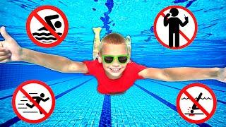 Tannerites Kids Learn Importance Of Swimming Pool Safety Rules!