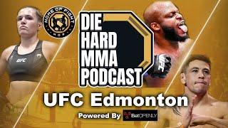 UFC Edmonton Moreno vs Albazi | The Die Hard MMA Podcast UFC Edmonton Betting Picks & Predictions