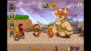 the last level of Heroes of Myths: Warriors of Gods on Kizi