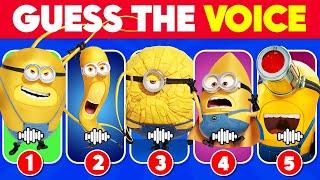 Guess The Minion Characters By Their Voice...!  | Mega Minion Quiz