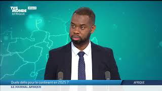 Le journal Afrique du dimanche 05 janvier 2025  sur TV5MONDE